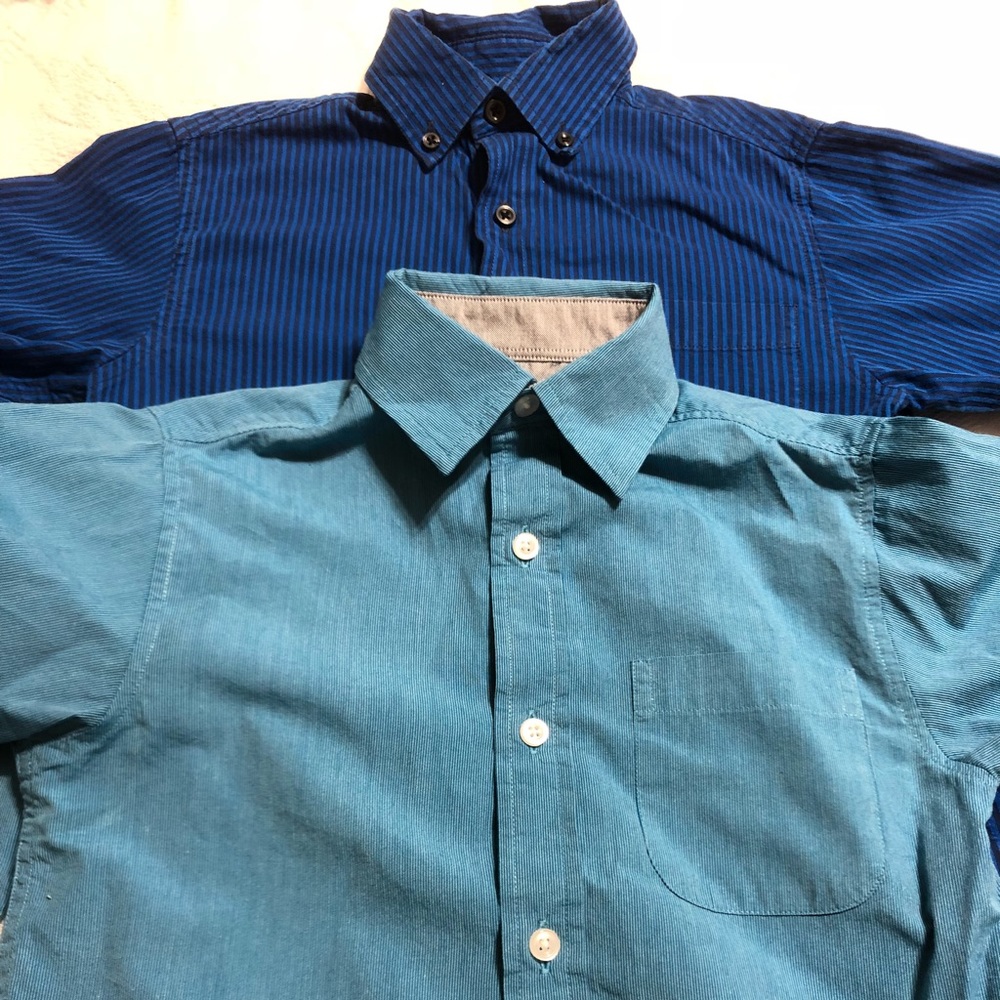 2 Boys Button Down Shirts